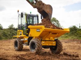 Thwaites 6 Ton Power Swivel Wieldumper met Cabine