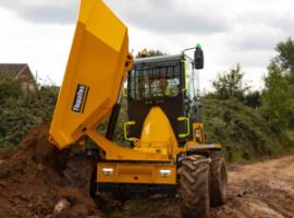 Thwaites 6 Ton Power Swivel Wieldumper met Cabine