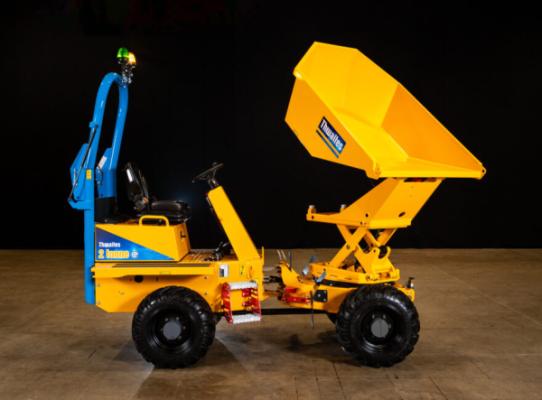 Waarom de Thwaites elektrische wieldumper innovatief is