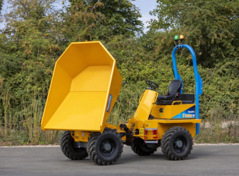 Thwaites 3 Ton Elektrische Wieldumper Kopen | Power Swivel | Emissievrij